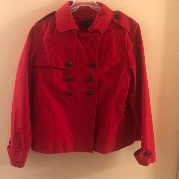 Banana Republic Jackets & Blazers - Banana republic red swing jacket